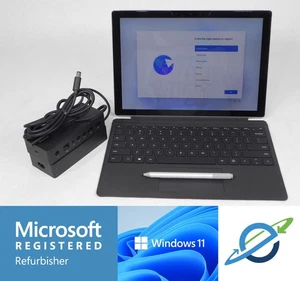 MICROSOFT SURFACE PRO 7 1866 i3-1005G1 1,2 GHZ 128GB SSD 4GB RAM - Windows 11 Pro - Zdjęcie 1 z 13