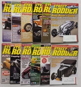 Street Rodder Magazine 2011 Full Year Lot Set Of 12 Very Good Condition - Bild 1 von 18
