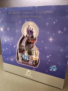 CINDERELLA DREAM OF THE BALL Musical Light up double Snow Globe Rare & Retired - Picture 1 of 6