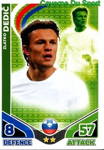 ZLATKO DEDIC SLOVENIA BASE CARD CARD MATCH ATTAX ENGLAND 2010 TOPPS - Foto 1 di 2