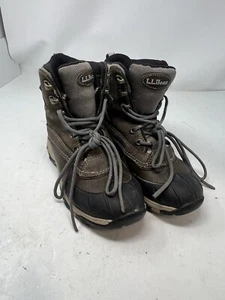 LL Bean Womens Brown Dri-Lex Hiking Trail Comfort Boots Camping 7.5 M - Picture 1 of 8