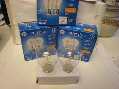 3-TWINS GE Refresh Energetic Daylight A15 Ceiling Fan Bulbs Clear Dimmable 40W - Image 1 of 4