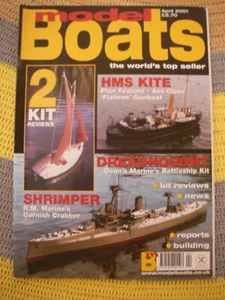 Revista Model Boats Abril 2001 Usado pero en buen estado sin plano - Imagen 1 de 3