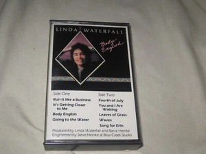 LINDA WATERFALL Body English (1987) CASSETTE TAPE Flying Fish Folk - Picture 1 of 3