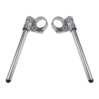 48mm Clip-on Handlebars Handle Bar Fit For Honda CBR600RR F5 2005-2006 2007-2013 - Image 1 of 4