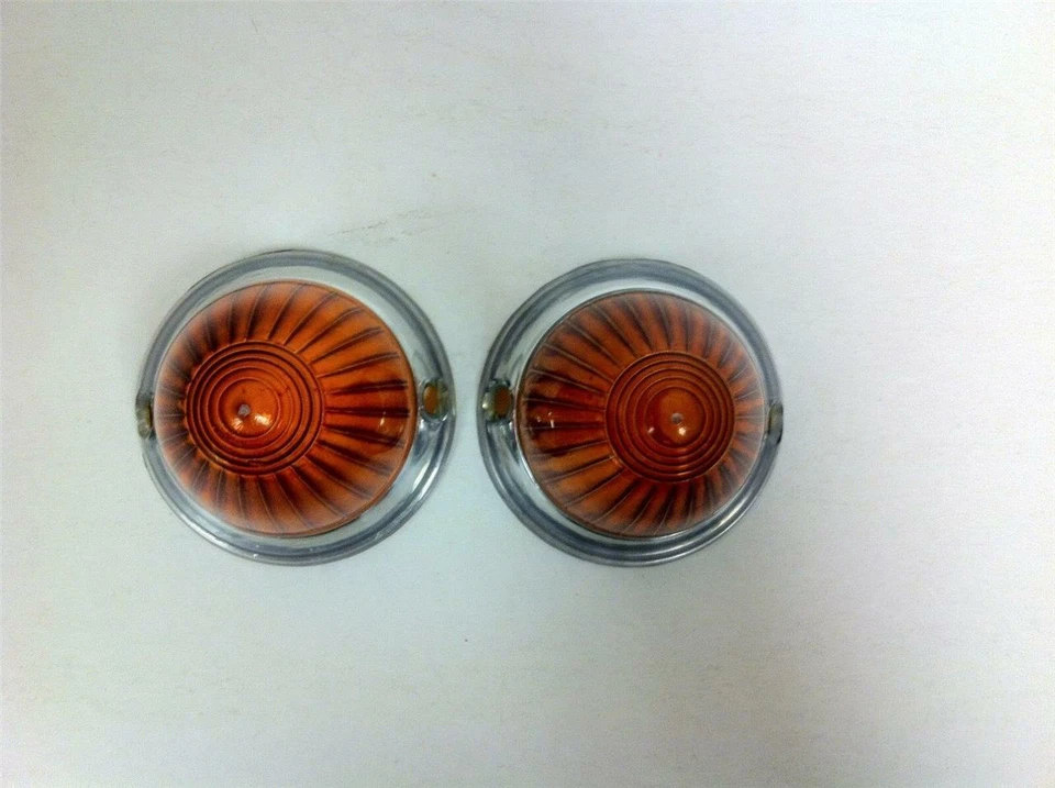 Juego de lentes de señal de giro Borgward Isabella ámbar - NUEVO - JUEGO #144 Foto 1 de 1