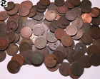 (5) Bust-Classic-Coronet-Brai ded Hair Large Cent Set/Lot ~ 5 Random Coins