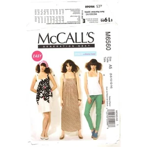 McCalls M6560 Generation Next Diana Rupp Top-Dresses Pattern Sz: 6-14 UC - Picture 1 of 3