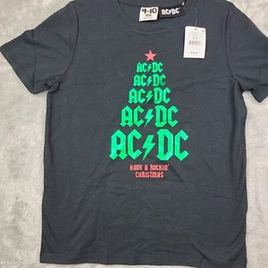 AC/DC child's Christmas tree shirt - Have a rocking Christmas Size 9-10 - Picture 1 of 9