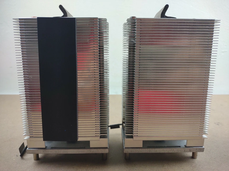 LOT 2  Apple Mac Pro MA356LL/A CPU Heatsink w/  Sensor A1186 593-0601-B A1186 - Image 1 of 4