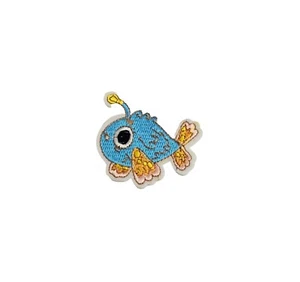 Deep Sea Fish Cute Embroidered patch For Clothing Repair & Accessories - Picture 1 of 6