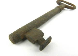 ANTICA Grande CHIAVE del Veneto fine '700 primi '800 XVII XVIII SECOLO OLD KEY - Imagen 1 de 5