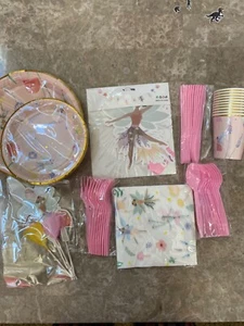 87 pcs Fairy Princess Birthday Supplies and Decoration  - Picture 1 of 13