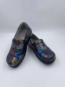 Alegria Schuhe Kel-466 Mini Rosen mehrfarbig mit schwarzen Sohlen Größe US 9 - Bild 1 von 13