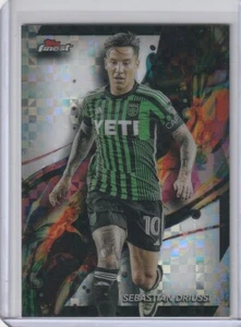 SEBASTIAN DRIUSSI Austin FC 2024 Topps Finest MLS #74 Common X-Fractor Parallel - Picture 1 of 2