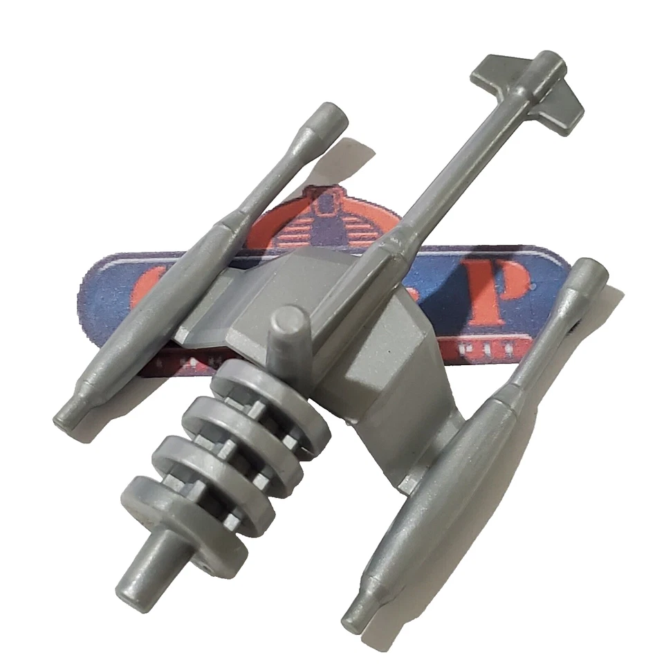 Pistola láser Fisher Price Construx gris plata Mach 10 pieza de juguete de construcción original Foto 1 de 1