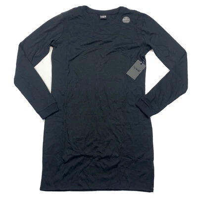 Hurley Dri Fit Long Sleeve Dress Black Womens Size Medium - Image 1 of 4