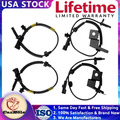 Juego de 4 sensores de velocidad de rueda ABS para Ford Fusion Lincoln MKZ 2013 2014-2018 4x4 Foto 1 de 4