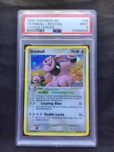 Pokemon Cards: EX Unseen Forces Reverse Holo: Granbull 39/115 PSA 9 - Picture 1 of 6