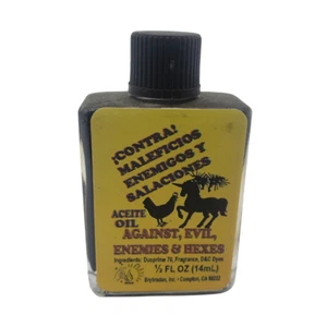 Against evil, enemies & hexes oil 1/2 fl oz - Picture 1 of 2