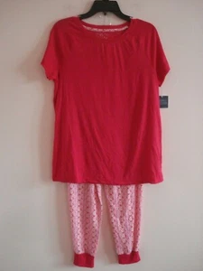 Damen Pyjama Set rosa Größe Large Liebestrank - Bild 1 von 2