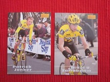 2 MERLIN 1996 TEAM ONCE JONKER TOUR DE FRANCE CYCLING CARDS NO PANINI  