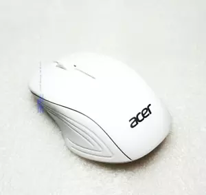New original Acer wireless optical mouse MORFHPUO 1.5A~40mA milk white - Picture 1 of 11