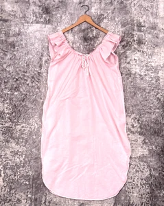 HATCH Collection Dress OS One Size Womens Pink Cotton Nightie Nursing Maternity - Picture 1 of 8