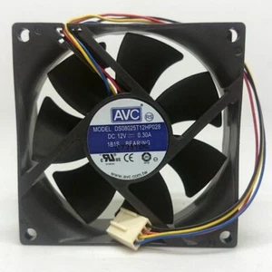 AVC DS08025T12HP028 DC12V 0.30A 8025 8CM 80MM 80X80X25MM 4pin Cooling Fan - Bild 1 von 1