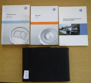 GENUINE VW JETTA VENTO 2010-2014 OWNERS MANUAL HANDBOOK WALLET PACK C-21 - Picture 1 of 6