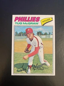 1977 TOPPS BASEBALL #164 TUG McGRAW!! NR-MINT!! $1 SHIPPING!! - Picture 1 of 2