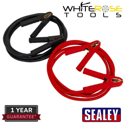 Sealey Booster Cables 35mm² x 4.5m 480A Jump Lead Starter Carry Case - Image 1 of 3