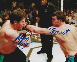 Forrest Griffin Stephan Bonnar Signed 8x10 Photo BAS COA UFC Picture Autograph 6