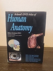 Acland’s Atlas of Human Anatomy 6 DVD Set Atlas of the Human Body - Picture 1 of 8