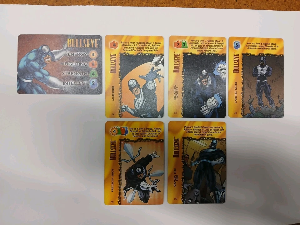 Bullseye Marvel DC Image Overpower Lot - Image 1 of 1