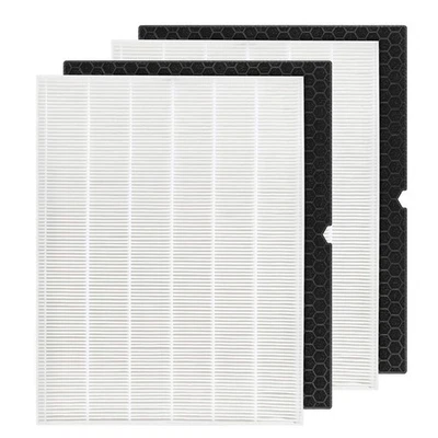 HEPA & Carbon Filter Combo for 5500-2 Air Purifier - 2 Sets Replacement 116130 - Image 1 of 4