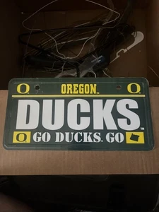 University of Oregon Ducks Go Ducks Go Nummernschild NCAA Forever Aluminium - Bild 1 von 8