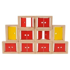 Marvel Education Company Wooden Doors and Windows - 10 Pcs - Picture 1 of 3