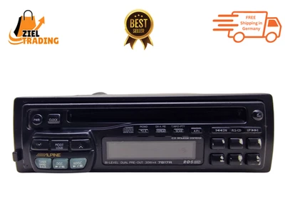Alpine 7817R CD-Tuner Autoradio RDS EON 30Wx4 Dual Pre-Out CD-Wechsler - Bild 1 von 4