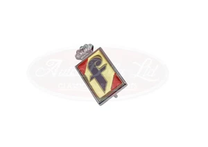 Stemma distintivo classico Alfa Romeo Fiat Lancia Pininfarina riproduzione metallo - Foto 1 di 5
