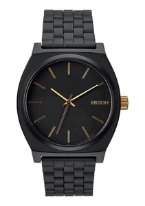 Reloj Nixon Time Teller mate negro/dorado - Imagen 1 de 6