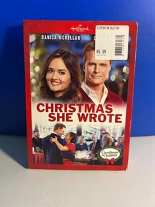 Hallmark’ Christmas She Wrote (DVD) w/Danica McKellar…….….…BRAND NEW & SEALED! - Imagen 1 de 2