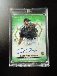 2022 Topps Inception - Autographs Zach Thompson #BRES-MTH Green /125 (AU, RC) - Bild 1 von 2