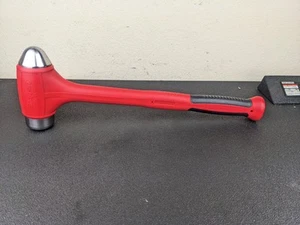 #bk708 Snap-On Tools NEW RED 56oz Ball Peen Soft Grip Dead Blow Hammer HBBD56 - Picture 1 of 15
