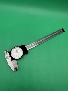 Brown & Sharpe 599-579-2 Dial Caliper Only 0-6" .001" Shockproof - Swiss Made - Picture 1 of 5