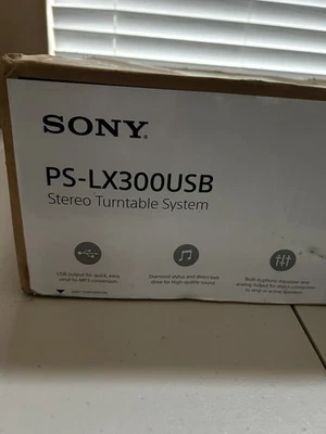 Tocadiscos Sony PS-LX300USB Nueva Caja con software Audio Studio 9 Foto 1 de 4
