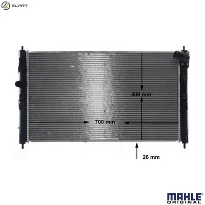 RADIATOR ENGINE COOLING CR 2239 000S FOR PEUGEOT CITROEN 6HZ 1.8L 4cyl 4008 1.8L - Image 1 of 4