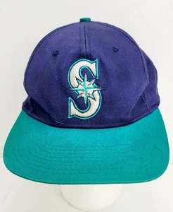Vintage Seattle Mariners Sports Eds West Baseball Cap Mütze SnapBack 90s MLB - Bild 1 von 8