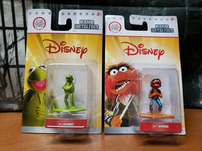 Nano Metalfigs Disney The Muppets Animal Kermit 1.65" Die-Cast Figures - Image 1 of 4