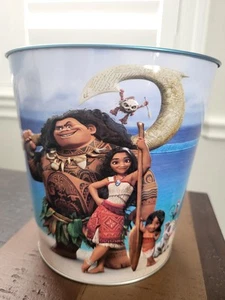 Disney Moana 2 Metal Popcorn Bucket Cinemark - Picture 1 of 4